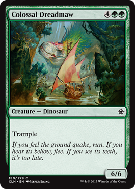 Colossal Dreadmaw - Ixalan Spoiler