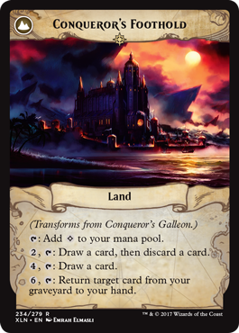 Conqueror's Foothold - Ixalan Spoiler