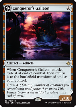 Conqueror's Galleon - Ixalan Spoiler