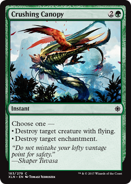 Crushing Canopy - Ixalan Spoiler