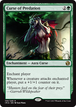 Curse of Predation - Iconic Masters Spoiler