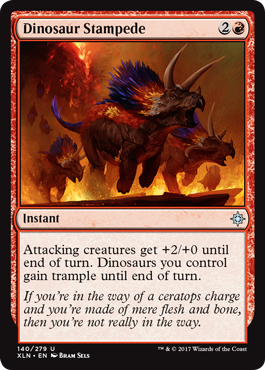 Dinousaur Stampede - Ixalan Spoiler