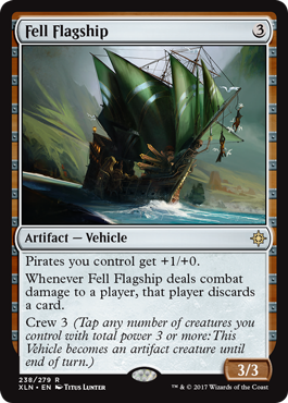 Fell Flagship - Ixalan Spoiler