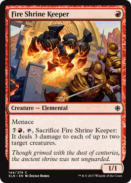 Fire Shrine Keeper - Ixalan Spoiler