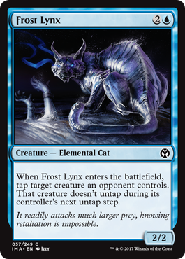 Frost Lynx - Iconic Masters Spoiler