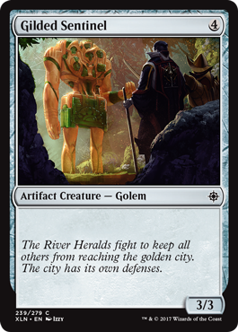 Gilded Sentinel - Ixalan Spoiler