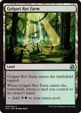 Golgari Rot Farm - Iconic Masters Spoiler