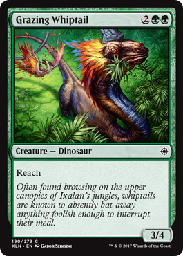 Grazing Whiptail - Ixalan Spoiler