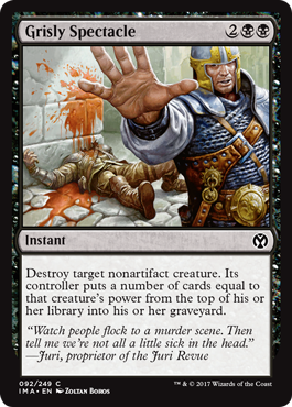 Grisly Spectacle - Iconic Masters Spoiler