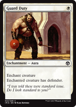 Guard Duty - Iconic Masters Spoiler
