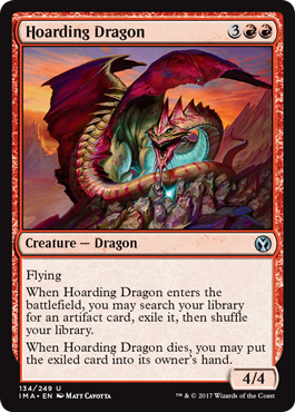 Hoarding Dragon - Iconic Masters Spoiler