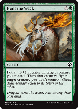 Hunt the Weak - Iconic Masters Spoiler