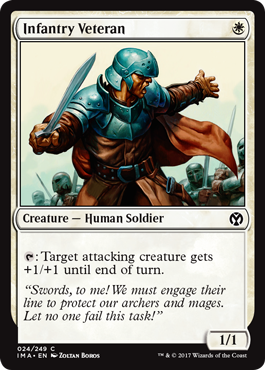 Infantry Veteran - Iconic Masters Spoiler