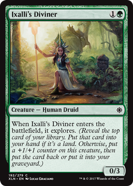 Ixalli’s Diviner - Ixalan Spoiler