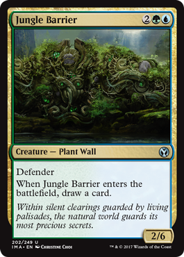 Jungle Barrier - Iconic Masters Spoiler