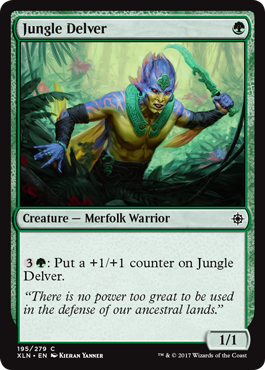 Jungle Delver - Ixalan Spoiler