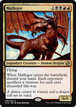 Malfegor - Iconic Masters Spoiler