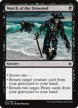 March of the Drowned - Ixalan Spoiler