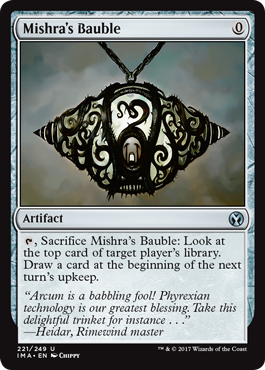 Mishra’s Bauble - Iconic Masters Spoiler