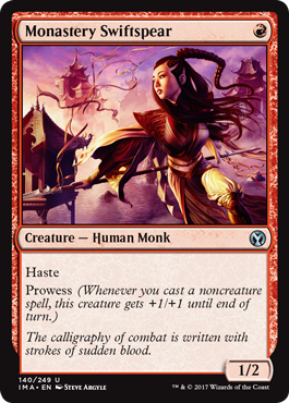 Monastery Swiftspear - Iconic Masters Spoiler