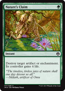 Nature’s Claim - Iconic Masters Spoiler