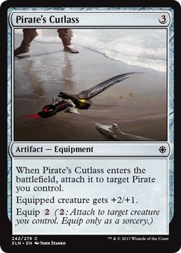 Pirate’s Cutlass - Ixalan Spoiler