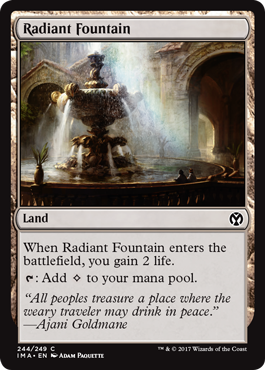 Radiant Fountain - Iconic Masters Spoiler