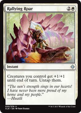 Rallying Roar - Ixalan Spoiler