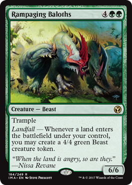 Rampaging Baloths - Iconic Masters Spoiler