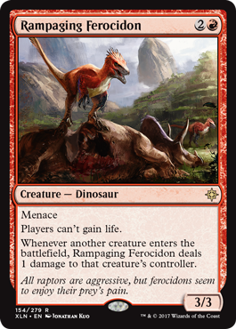 Rampaging Ferocidon - Ixalan Spoiler