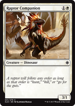 Raptor Companion - Ixalan Spoiler