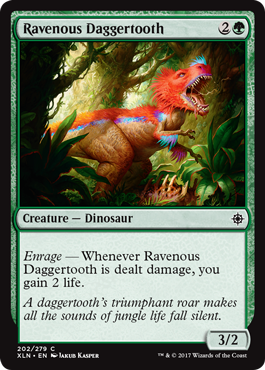 Ravenous Daggertooth - Ixalan Spoiler