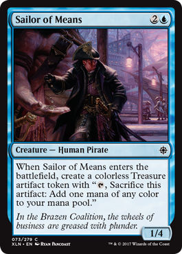 Sailor of Means - Ixalan Spoiler