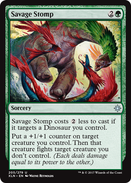 Savage Stomp - Ixalan Spoiler