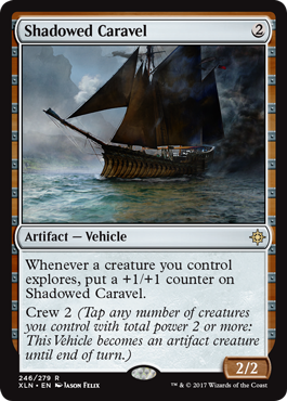 Shadowed Caravel - Ixalan Spoiler