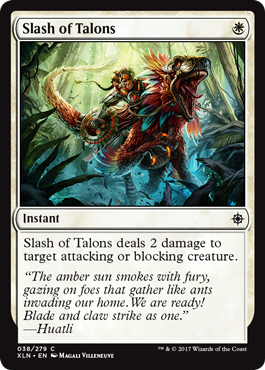 Slash of Talons - Ixalan Spoiler