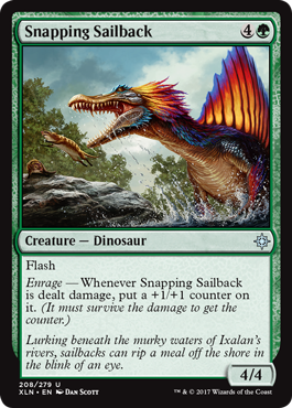 Snapping Sailback - Ixalan Spoiler