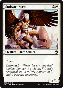 Stalwart Aven - Iconic Masters Spoiler