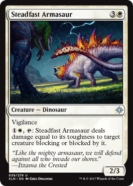 Steadfast Armasaur - Ixalan Spoiler