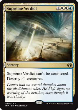 Supreme Verdict - Iconic Masters Spoiler