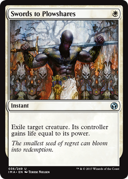 Swords to Plowshares - Iconic Masters Spoiler
