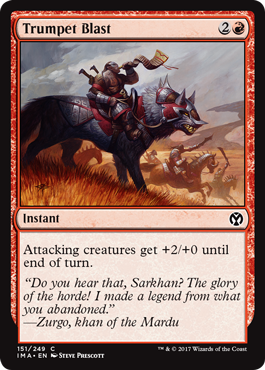 Trumpet Blast - Iconic Masters Spoiler