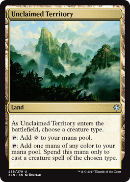 Unclaimed Territory - Ixalan Spoiler