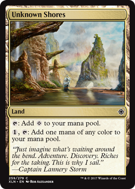 Unknown Shores - Ixalan Spoiler