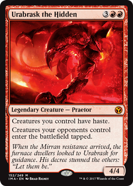 Urabrask the Hidden - Iconic Masters Spoiler