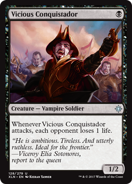 Vicious Conquistador - Ixalan Spoiler