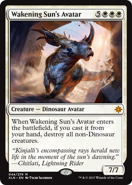 Wakening Sun's Avatar - Ixalan Spoiler