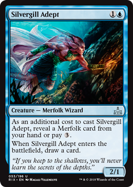 Silvergill Adept - Rivals of Ixalan Spoiler