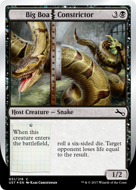 Big Boa Constrictor - Unstable Spoiler