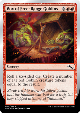 Box of Free-Range Goblins - Unstable Spoiler